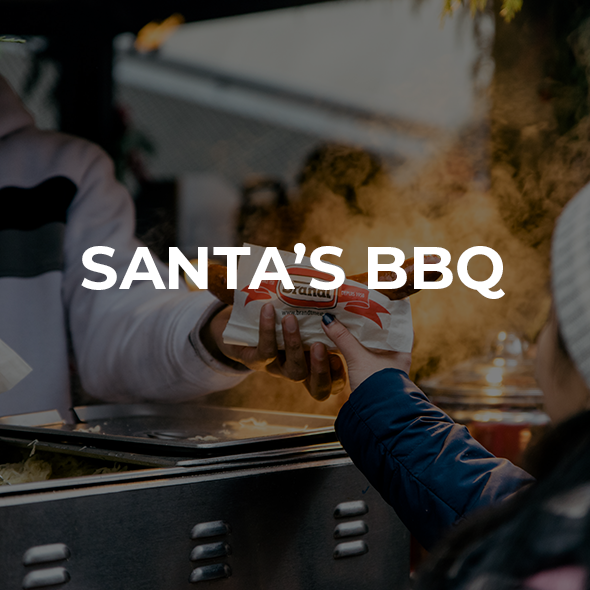 Santa's BBQ Vendor Image